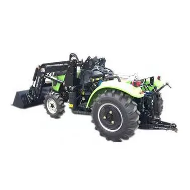 Cheap tractor 50 hp compact orchard tractors with front shovels