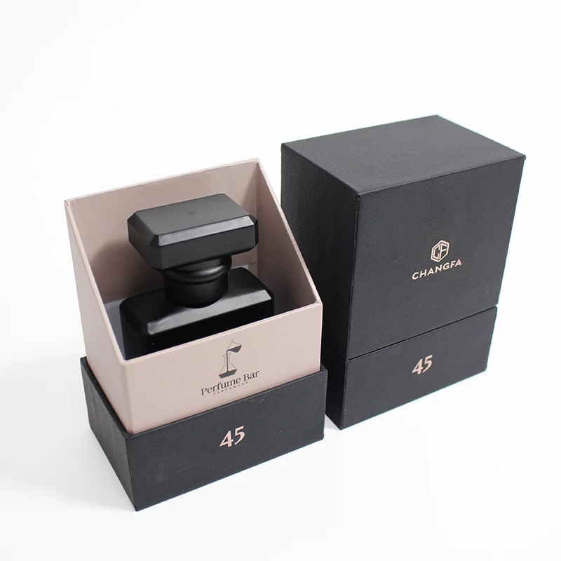 New Design Small Custom Color Paper Box For Mini Perfume Gift Bottle Paperborad Luxury Display Perfume Box With Packaging