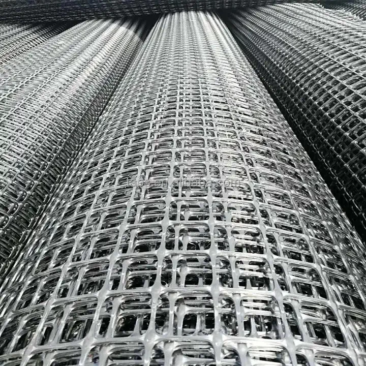 China geogrids factory prices biaxial geogrid pp plastic geogrid for philippines