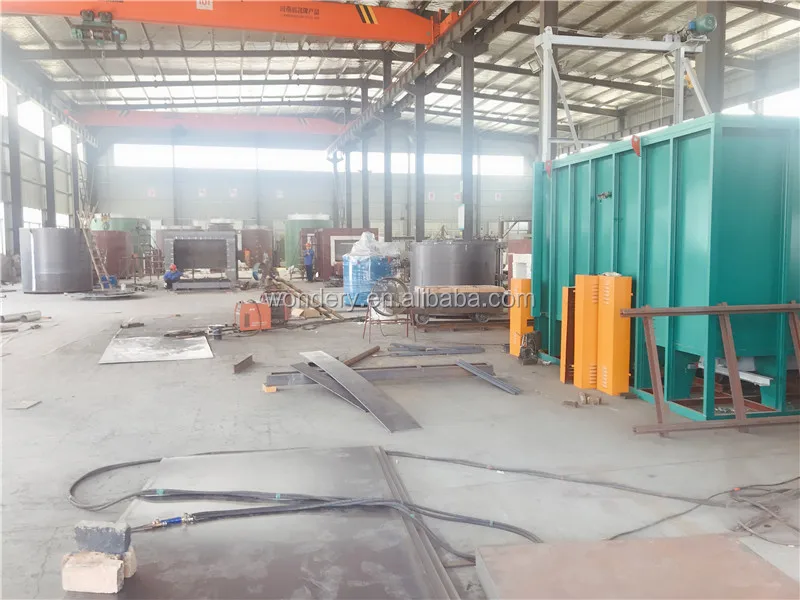 Электрическая печь для отжига стальной проволоки питного типа