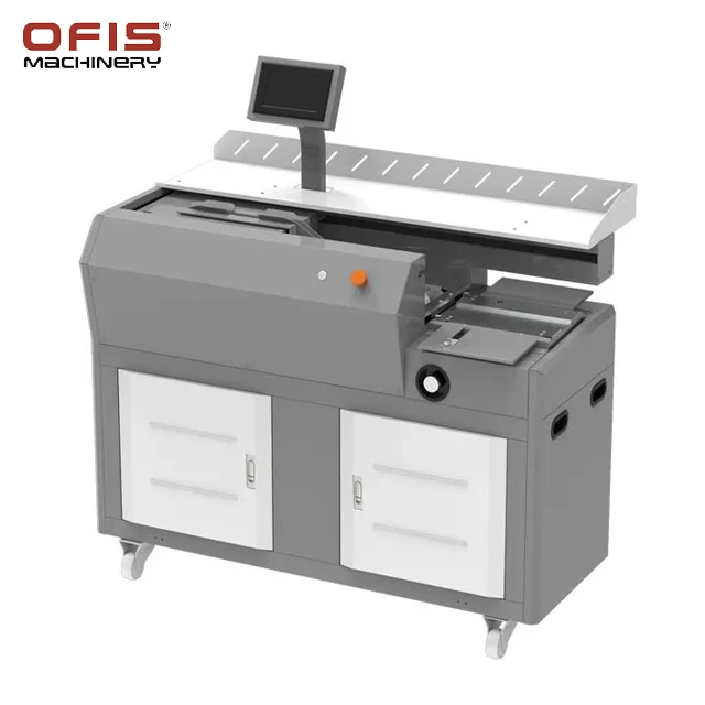 TT100 a4 automatic thermal glue binder 50mm thickness unwire book binding machine