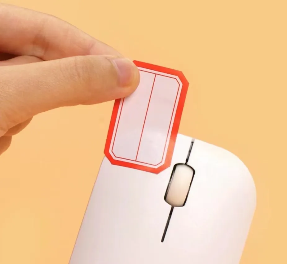 Hot Selling Convenient Adhesive Label Classification Jar Stickers Writable Paper Sticker Labels for School Use