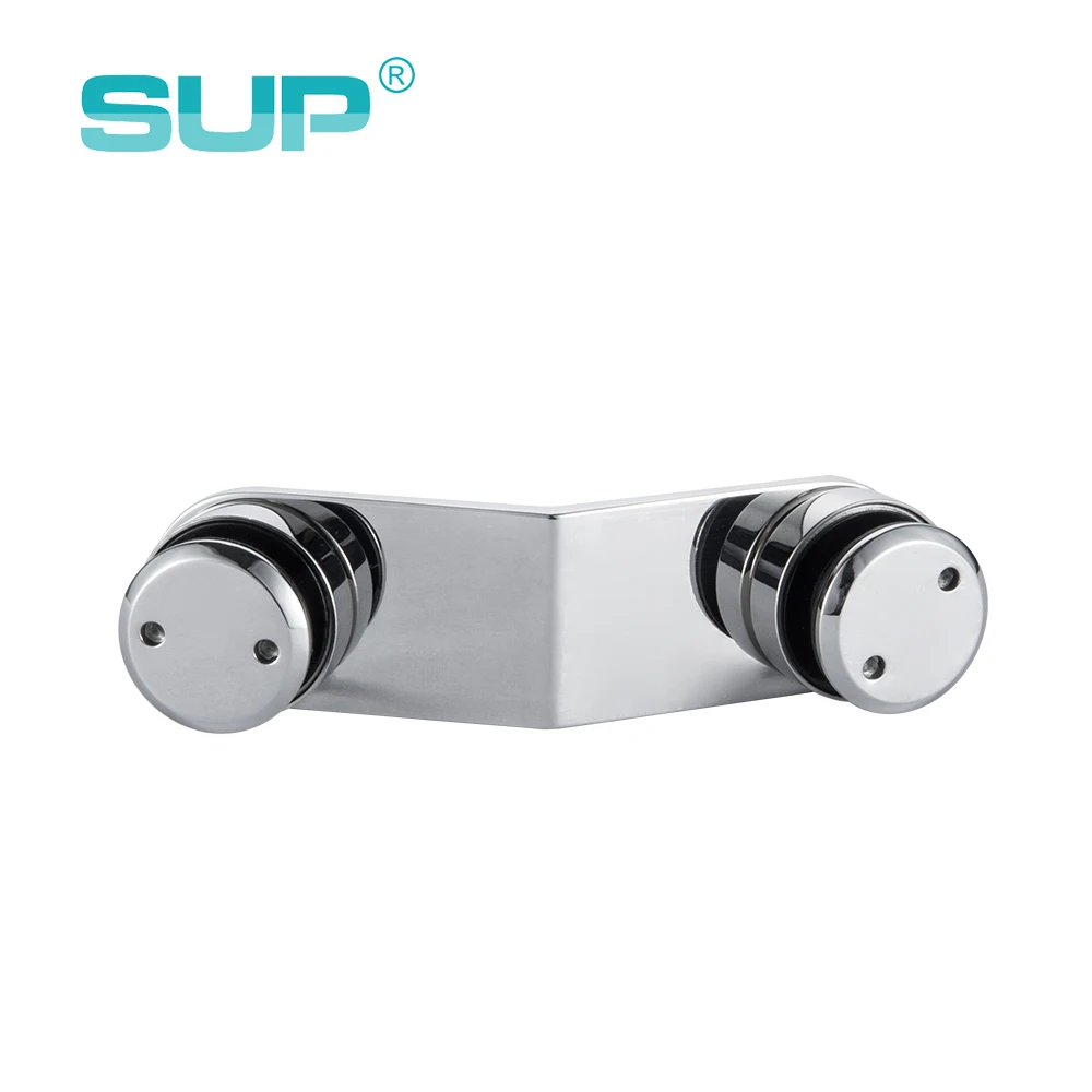 
office glass door fixed panel 8-12 mm stainless steel glass fitting 