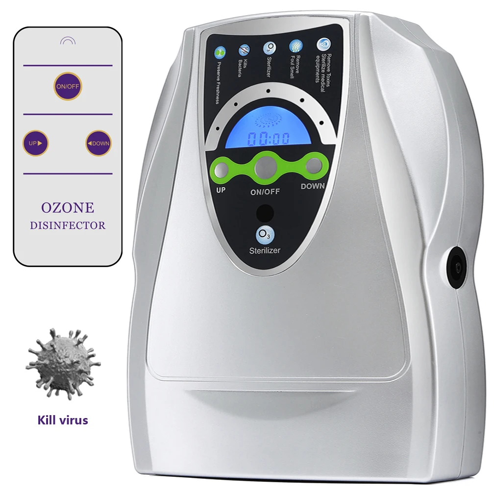 JRW  Ozone gegerator  800mg/H +Air Pump+Automatic timed working+ HD LCD display+PVC tube+swimming pool