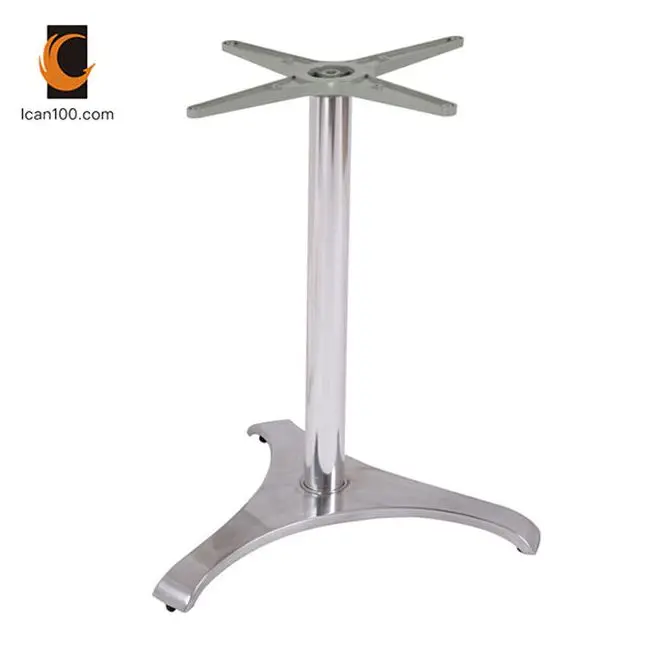Hot Selling 3 Leg Table Base Cast Aluminum Patio Furniture Coffee Table Metal Legs