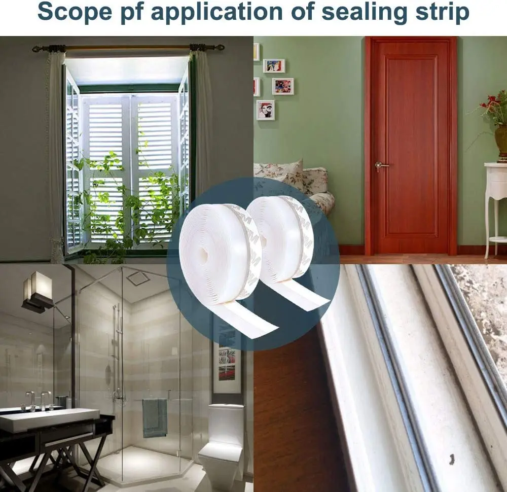 transparent silicone door bottom threshold seals for door bottom sealing and sound insulation