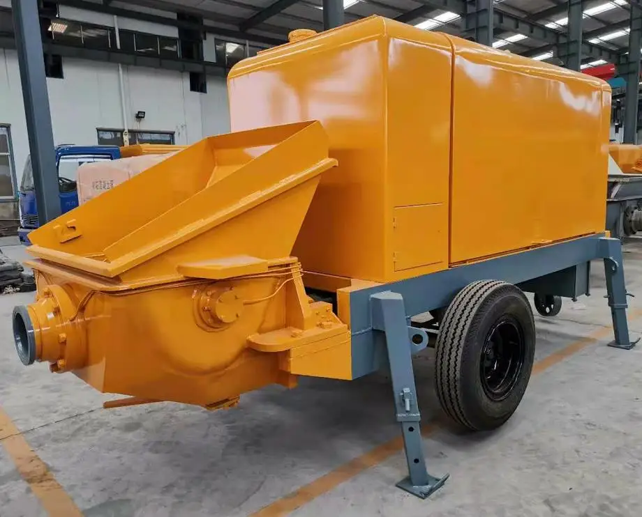 MINLE Concrete Pumping Machine And  Concrete Pump Truck Price New