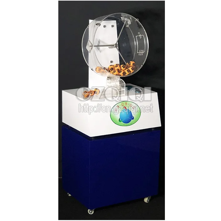 
High quality mechanical mixing draw ball lottery machine 
