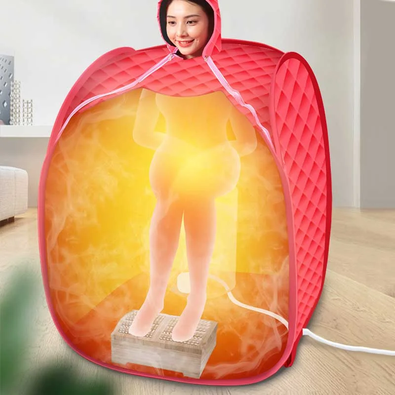 Wholesale Foldable Lightweight Steam Saunas for Home Spa fumigation machine steam room household folding Steaming tent