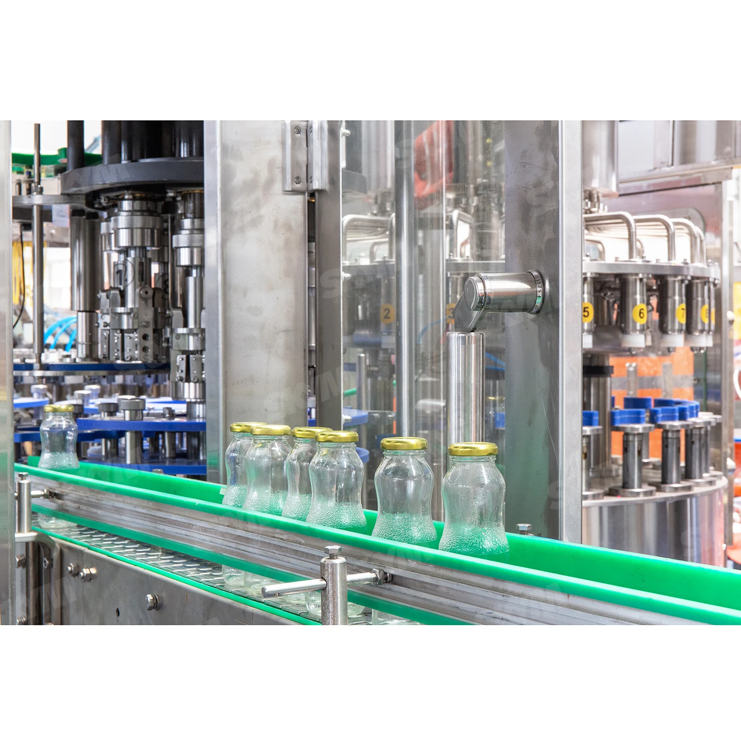 SKYM Commercial Mango Juice Production Line Fruit Mango Juice Extractor Machine Filling Sealing Process