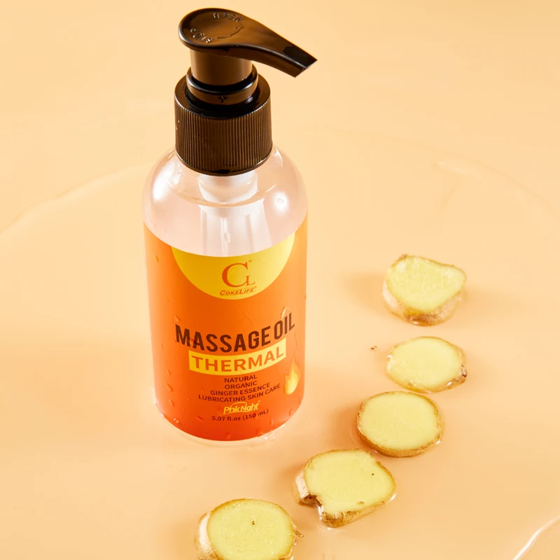 CokeLife 100ML Factory Hot Ginger Butter Massage Essential Oil Mginger Oil Body Oil Massage With Sex