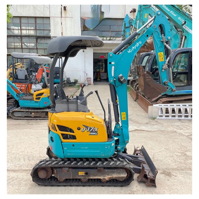 used kubota mini excavator u17 mini excavator 2 ton diesel engine