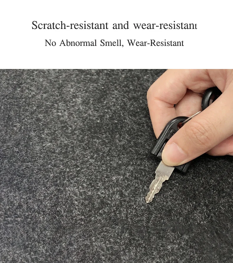 Non slip Wool Felt Laptop Cushion Desk Mat Modern Table Desk Organizer Computer Desk Mat Keyboard Mouse Pad Office Accessories