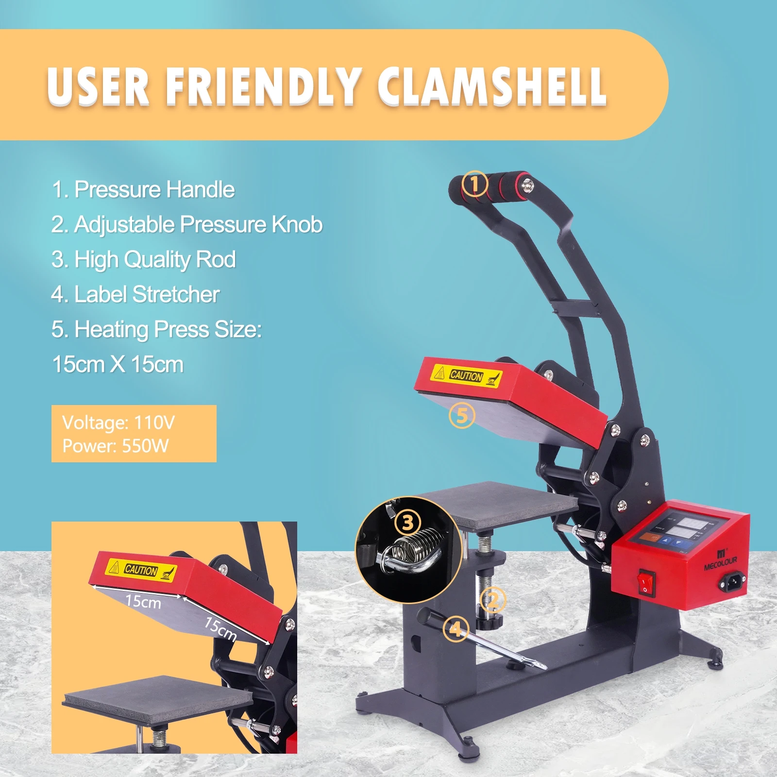 Pen Craft  Press Transfer Sublimation Pen Heat Press Machine for Pen