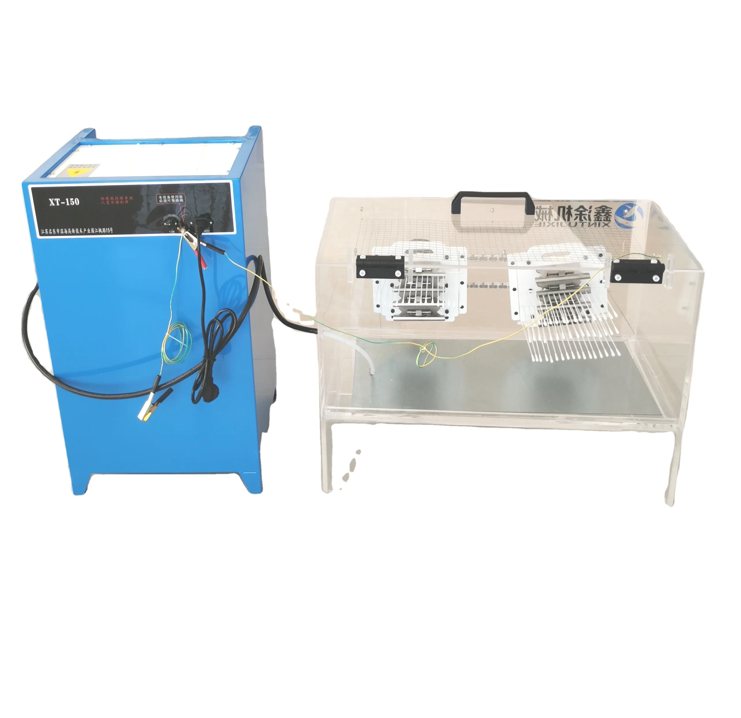 Новая дизайнерская ручного стекались тампон производственная машина для флокирования XT-150 Китай Флокирование станки производитель