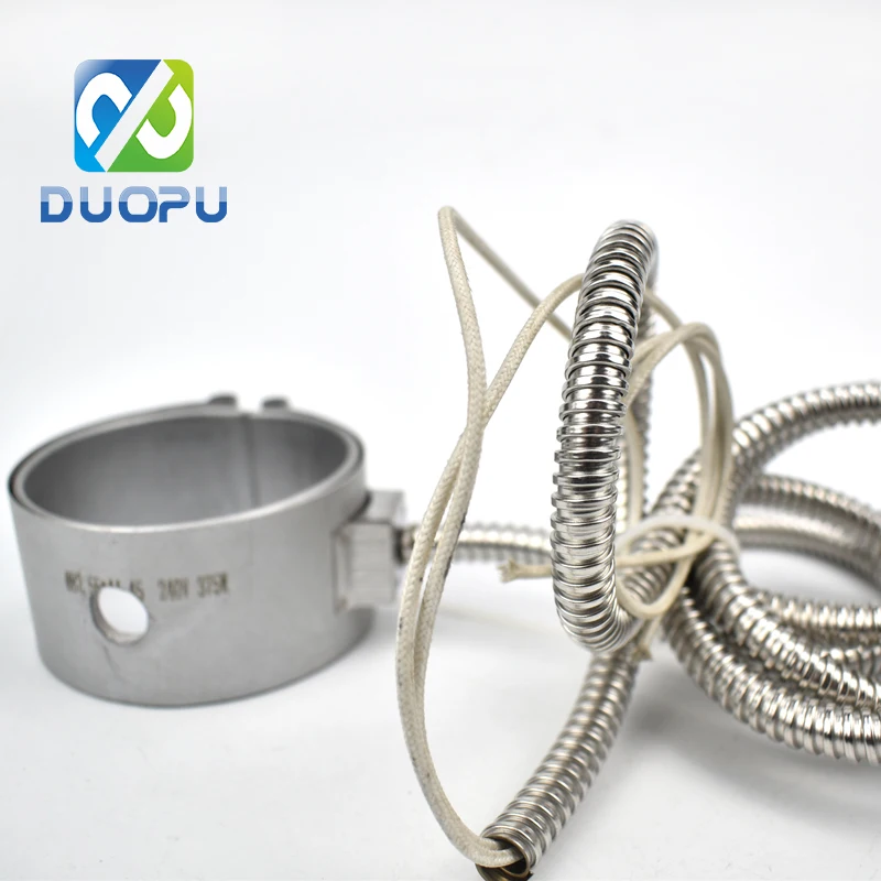 DuoPu Customized Electric Resistance 220v 400w Mica Band Heater with Metal Screw for Plastic Processing Machinery
