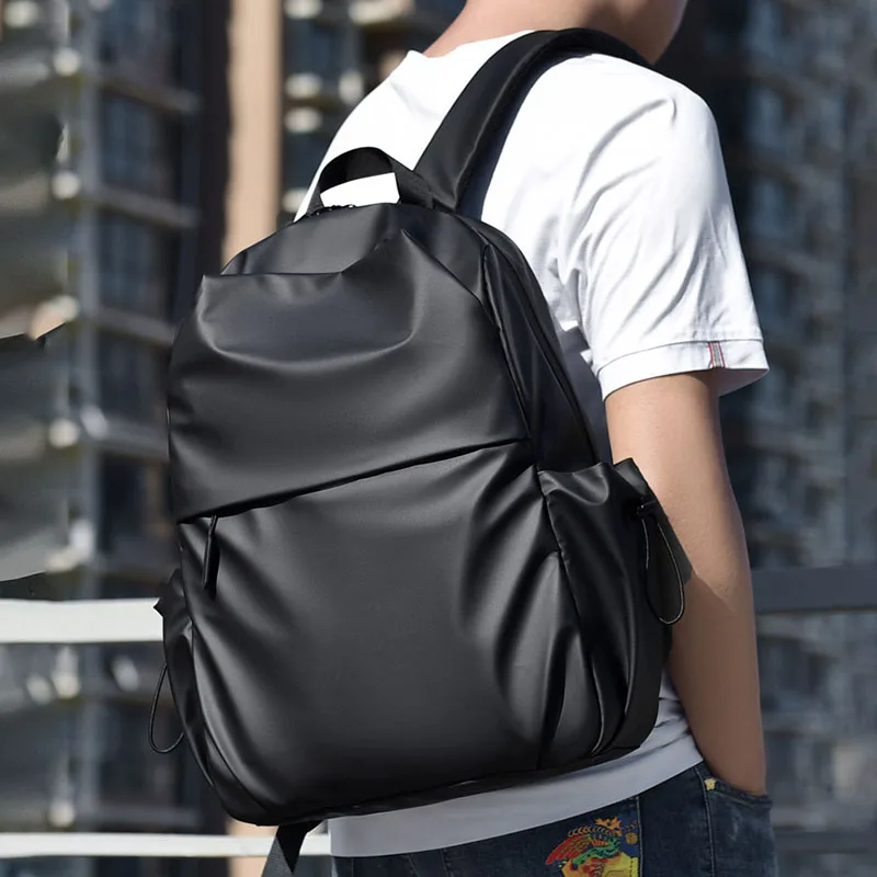 Men Waterproof Laptop Backpacks 2021 Fall New Fashion Backpack Bag Custom Logo Casual Travel Bag