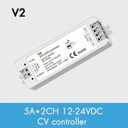Skydance 10A 12-24V  RF 2.4G Wireless CCT LED Controller & remote control Dual led dimmers kit for Led strip