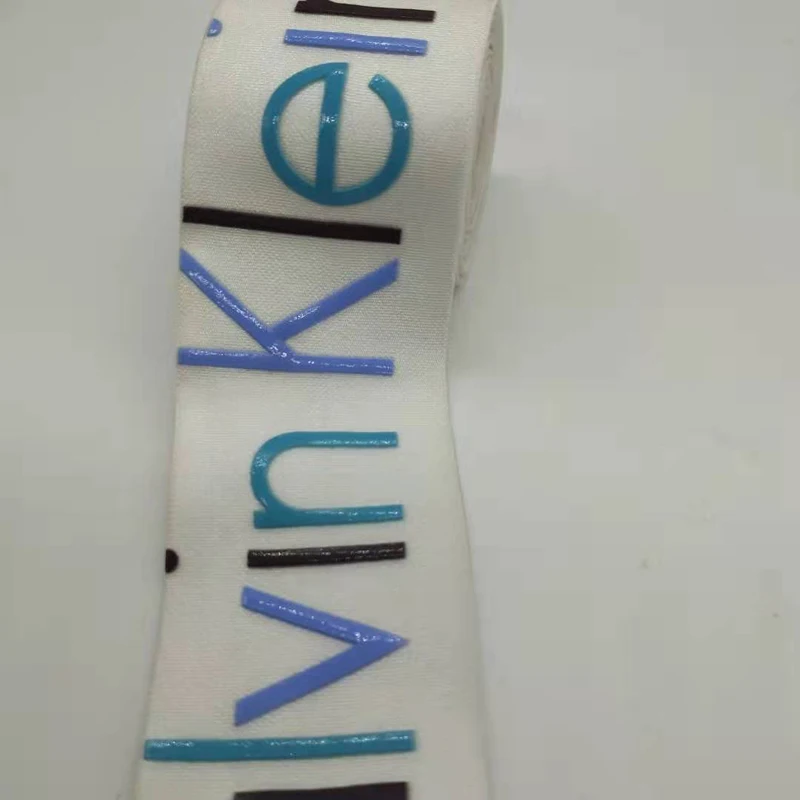 
4.5cm Cheaper New style high elastic silicone painted elastic band for Stationery notebook factory direct sale 