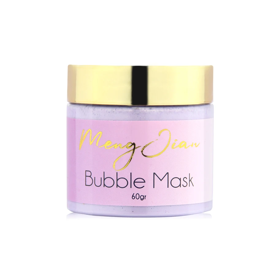 
New clean pore brightening skin volcanic mud Bubble Mask 