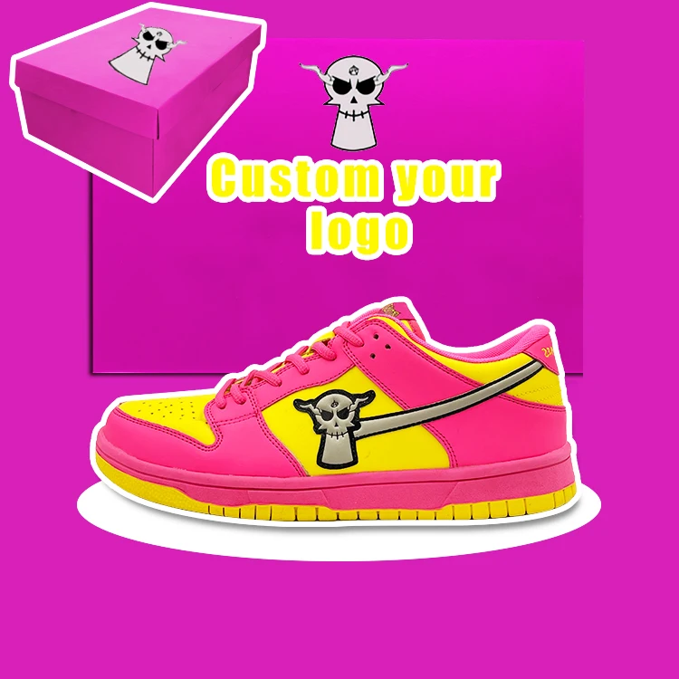 Fashion Designer Custom Wholesale Manufacturer High Quality Genuine Leather Low Dunks Customized SBDUNK Men Basketball Shoes