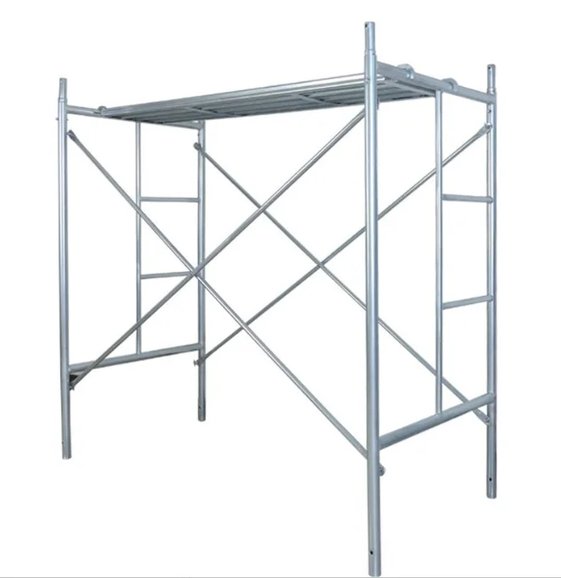 Construction material fame scaffolding electro galvanized layher facade scaffolding