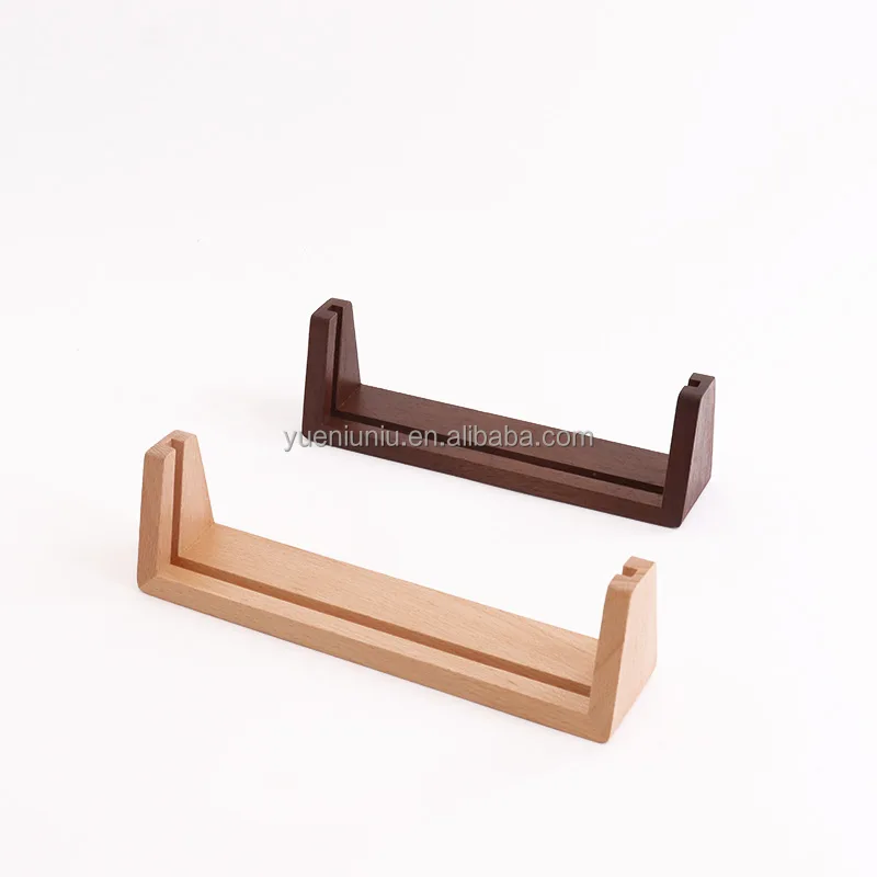 Wholesale Custom Diy Home Decor Wood Photo Frame Stand Base Acrylic Display Led Night Light Lamp