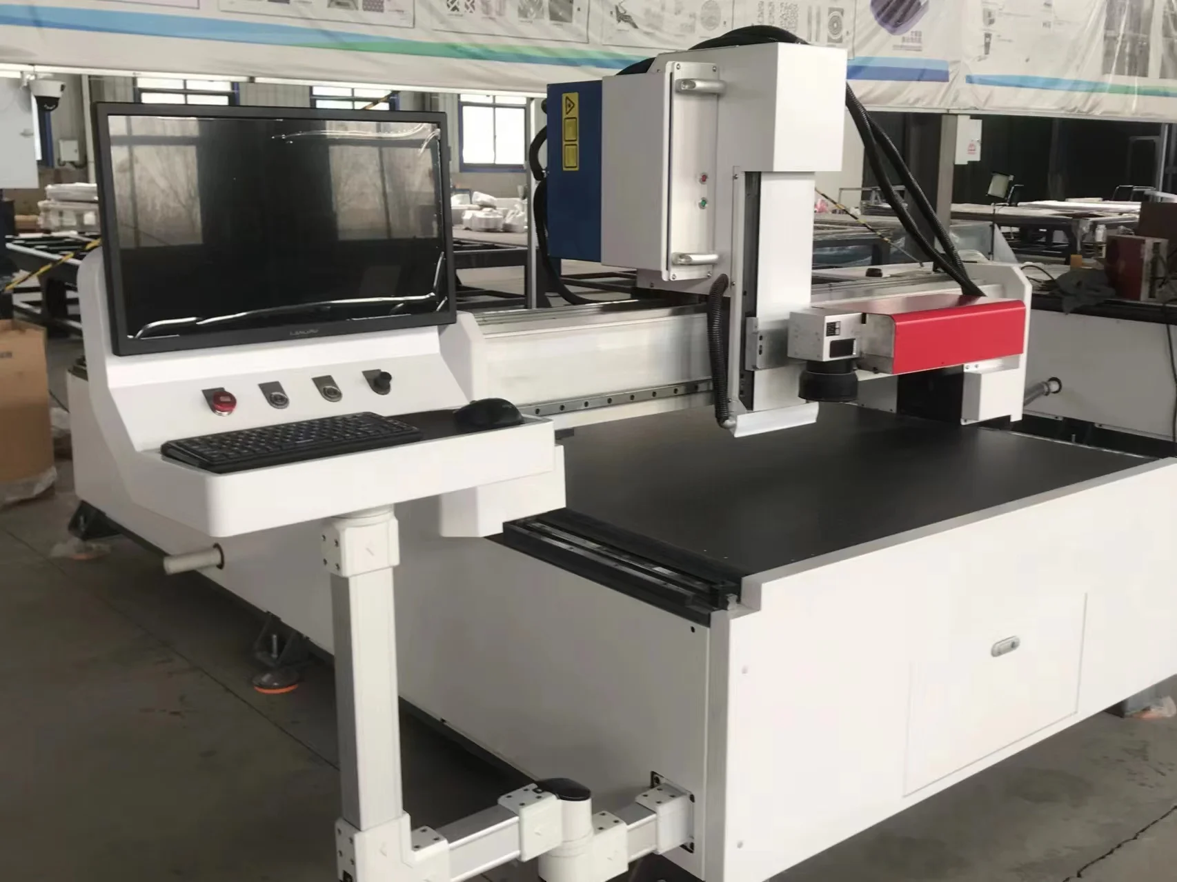 Glass Laser Sandblasting And Drilling Machine