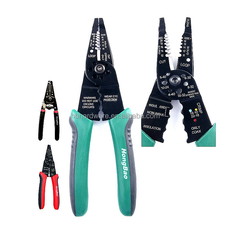 Network Electrician Multi functional Automatic Wire Stripping Pliers Cutter Crimping Peeler Forceps Cable Tools Wire Stripper