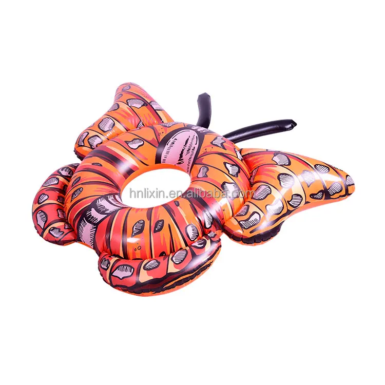 Factory Custom Brown theme swim body ring swimming rings inflatable pontoons tube swimming floats