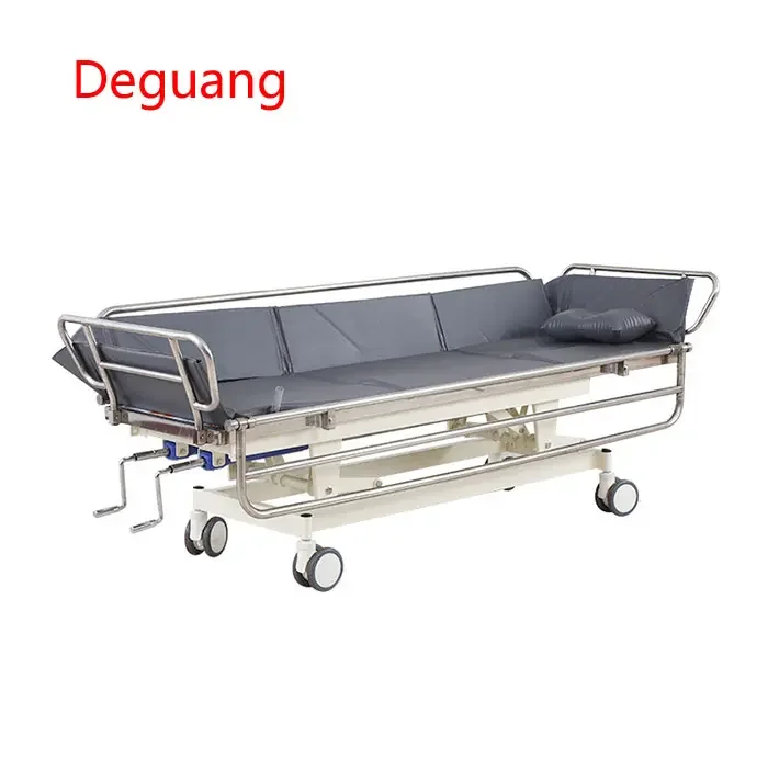 Deguang Hot Sale Hospital Shower Bath Bed For Disabled Patient, elderly bathing bed for paralysis, bedridden and disabled