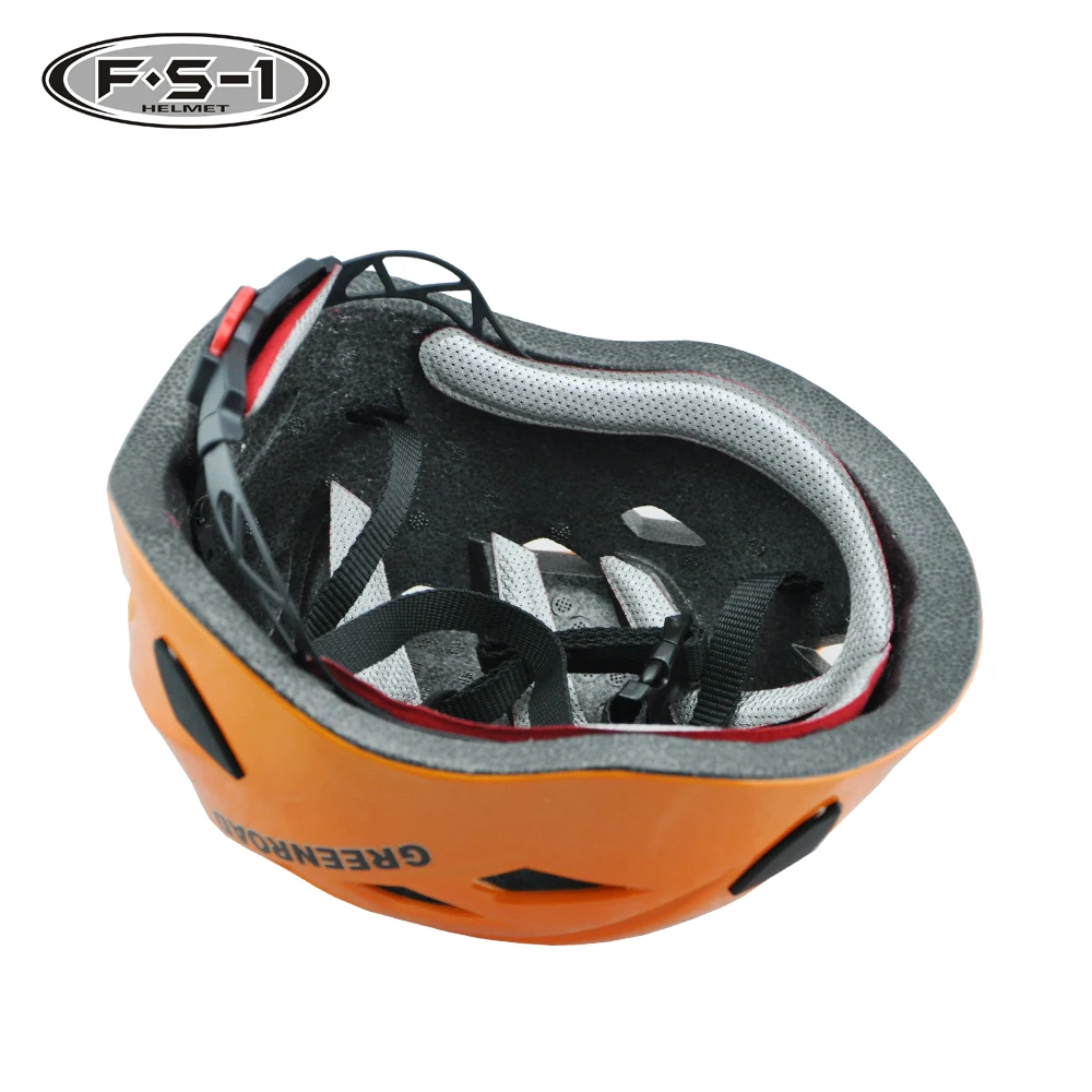 Outdoor Sports protective  Adjustable Mountain Helmet China manufacturer hot selling rock climbing helmet