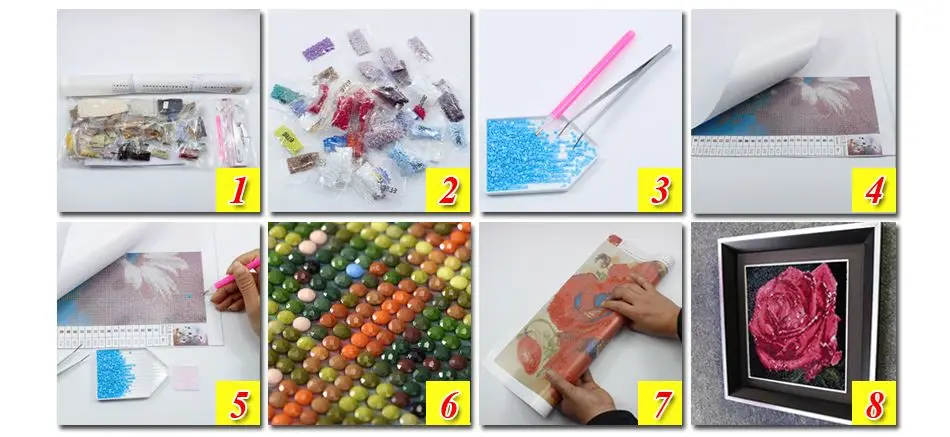 Алмазная живопись Yaojun для начинающих-Алмазная точка по символом Набор для творчества ручная работа подходящий дом