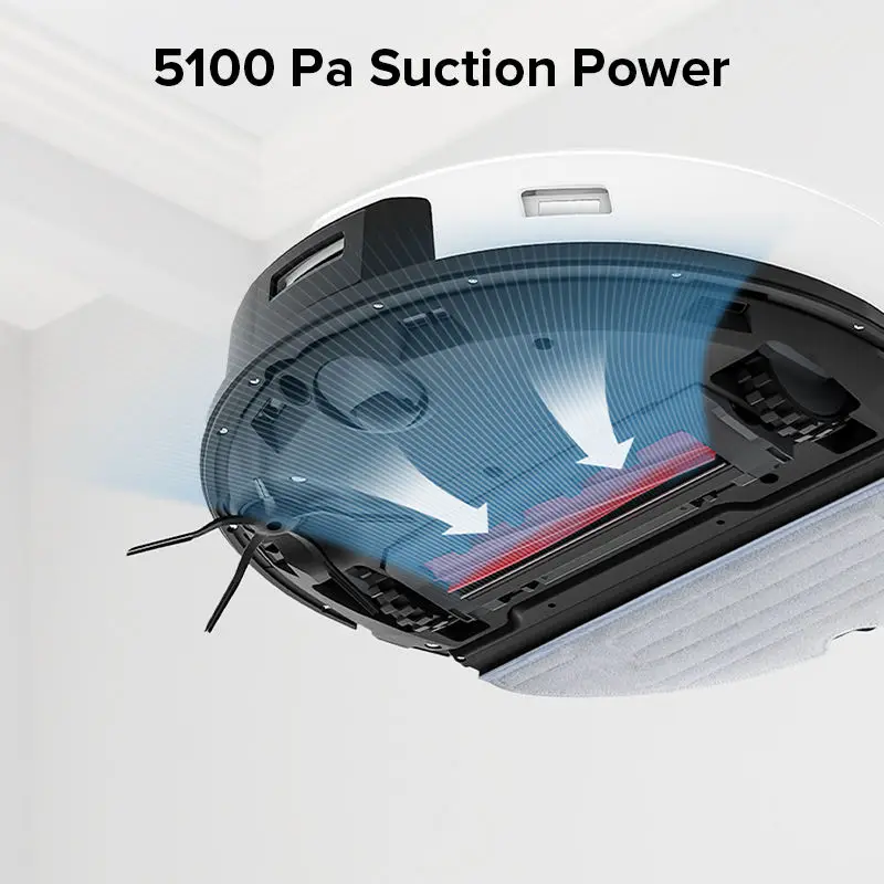 Roborock S7 Pro Ultra робот-пылесос Швабра 5100Pa всасывания Автомобильная Швабра стиральная с пустыми мыть заполнить док-станция для работы с Alexa робот-пылесос