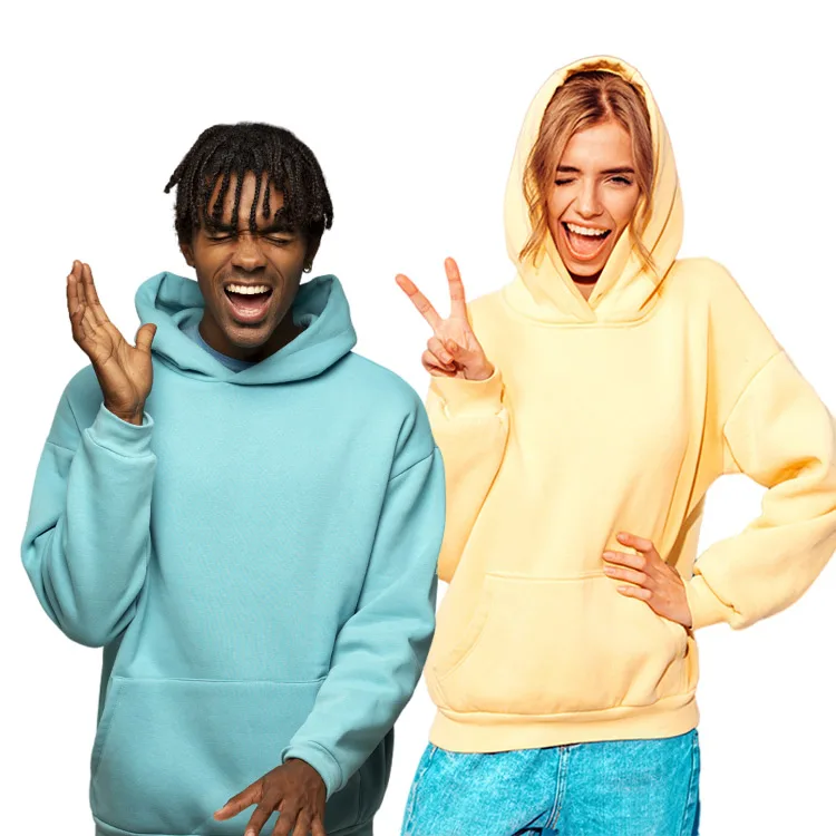 Designer Clothes Blank Hoodie Manufacturers Custom You Logo Oversize Streetwear Unisex Cotton Hoodies