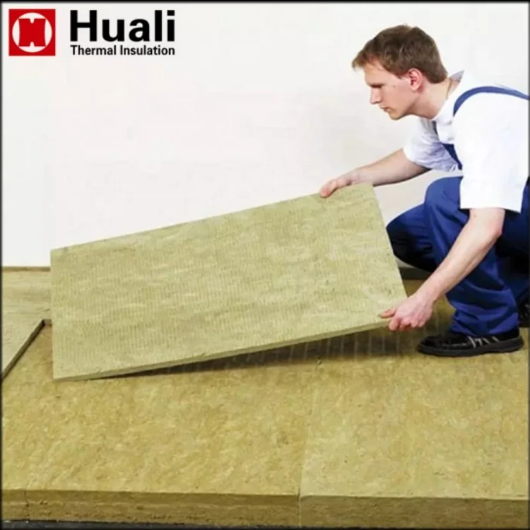 Low price insulation rock wool board thermal insulation basalt wool slab mineral wool