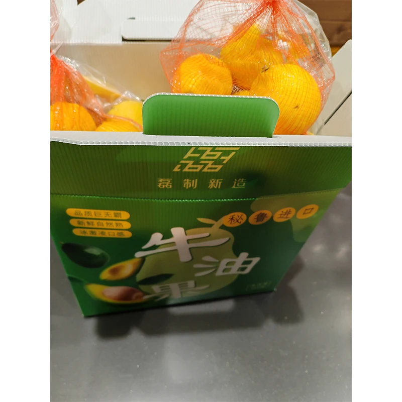 Yuexin Custom Vegetable Waterproof Anti-mildew Boxes Banana Orange Potatoes Shipping Box Corrugated Paper Pritnted Carton