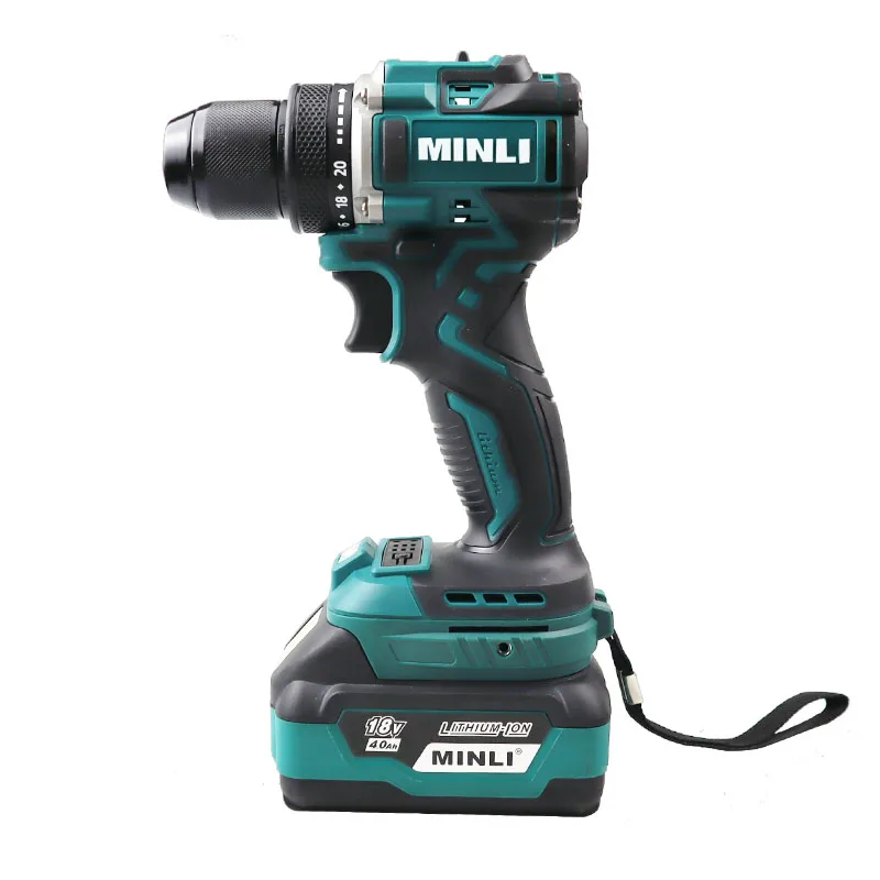 Electric Screw Home Hand Drill Variable Speed Brushless Electric Drill Lithium Electric Hand Drill Rechargeable