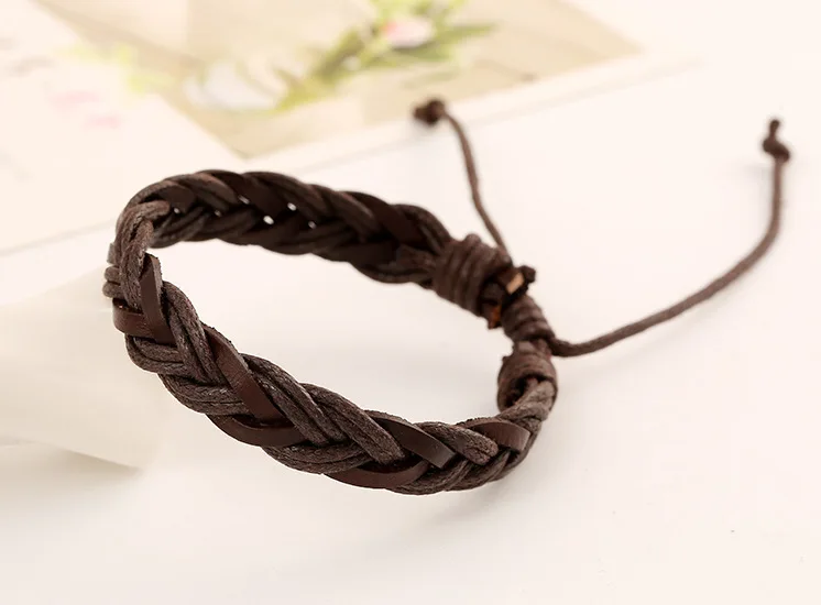 High Quality Leather Bracelet Latest Fashion Accessories Handmade