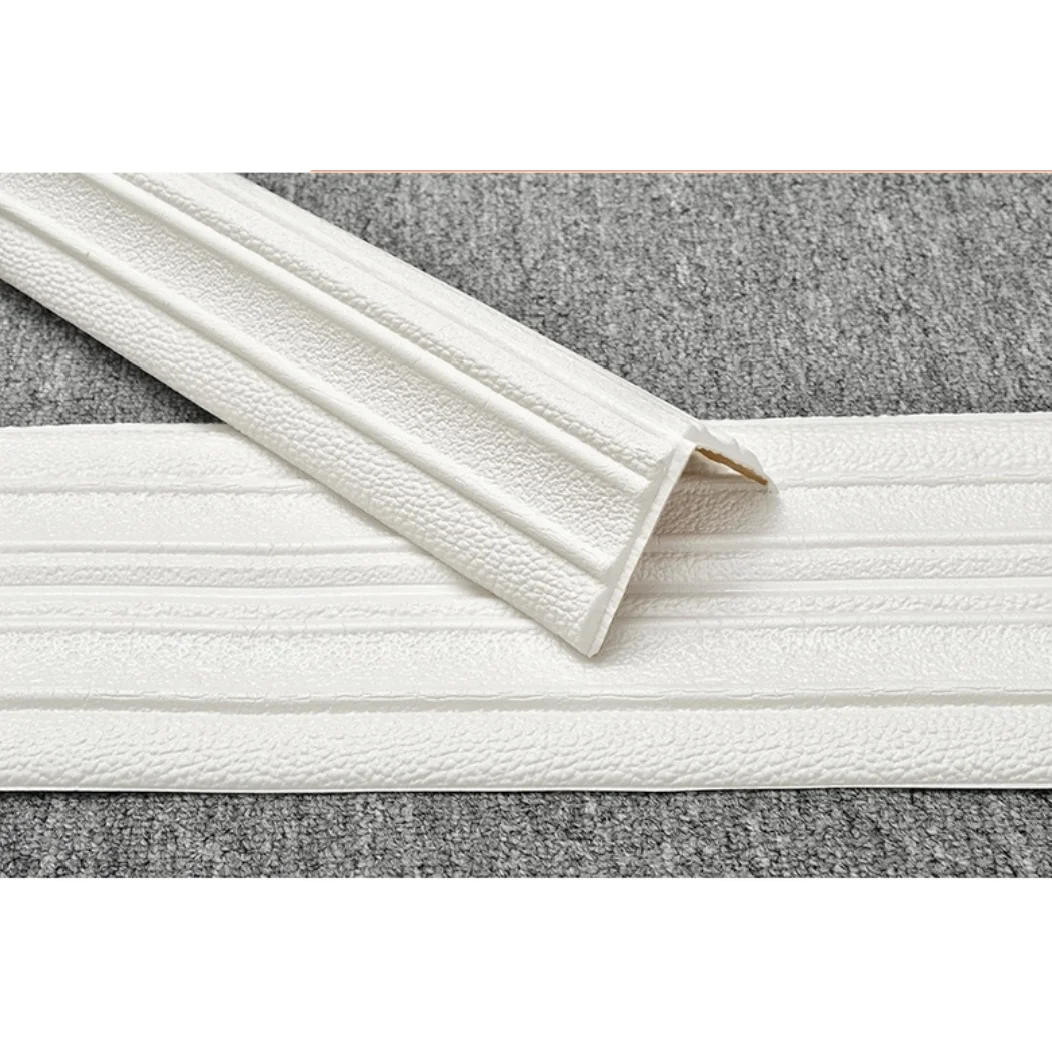 Modern Repositionable Wall Border Home Decoration Multiple Color Peel and Stick Flexible Oil-Proof Wall Cladding Wallpaper