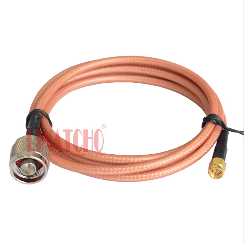 High Quality Low Loss 5FT 150CM N Male to SMA Male Antenna RG142 Coaxial Jumper Cable