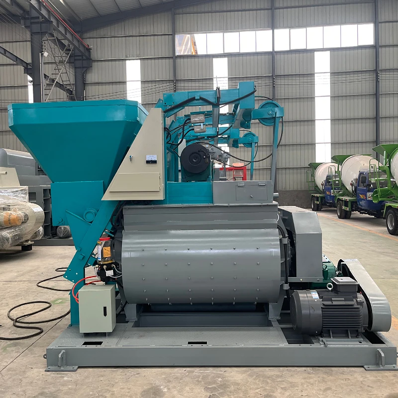 Concrete Machinery Twin-Shaft Concrete Mixer Js750