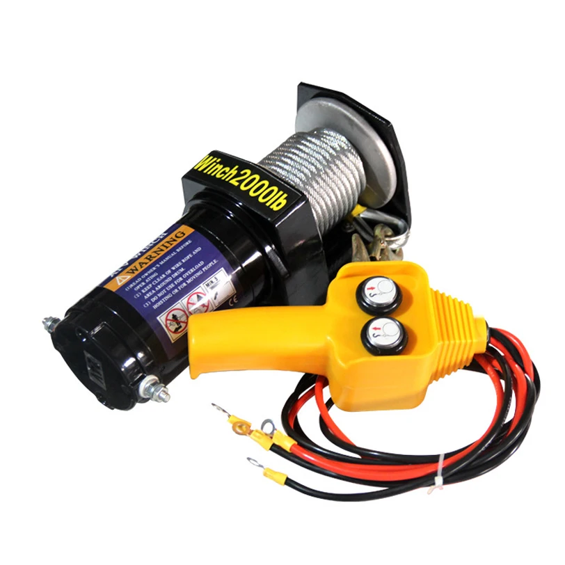 mini electric hoist 2000lbs Small Electric Hoist Micro Mini Electric Wire Rope Lifting Hoist With Wireless Remote Control