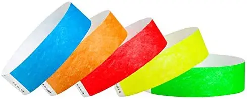 strong paper concert event bracelet