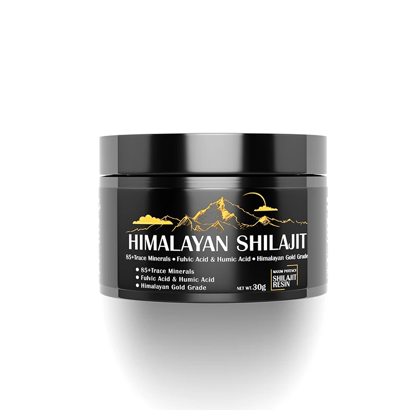OEM united kingdom  organic shilajit resin pure himalayan   fulvic minerals liquid 100% shilajit raw material pure himalayan