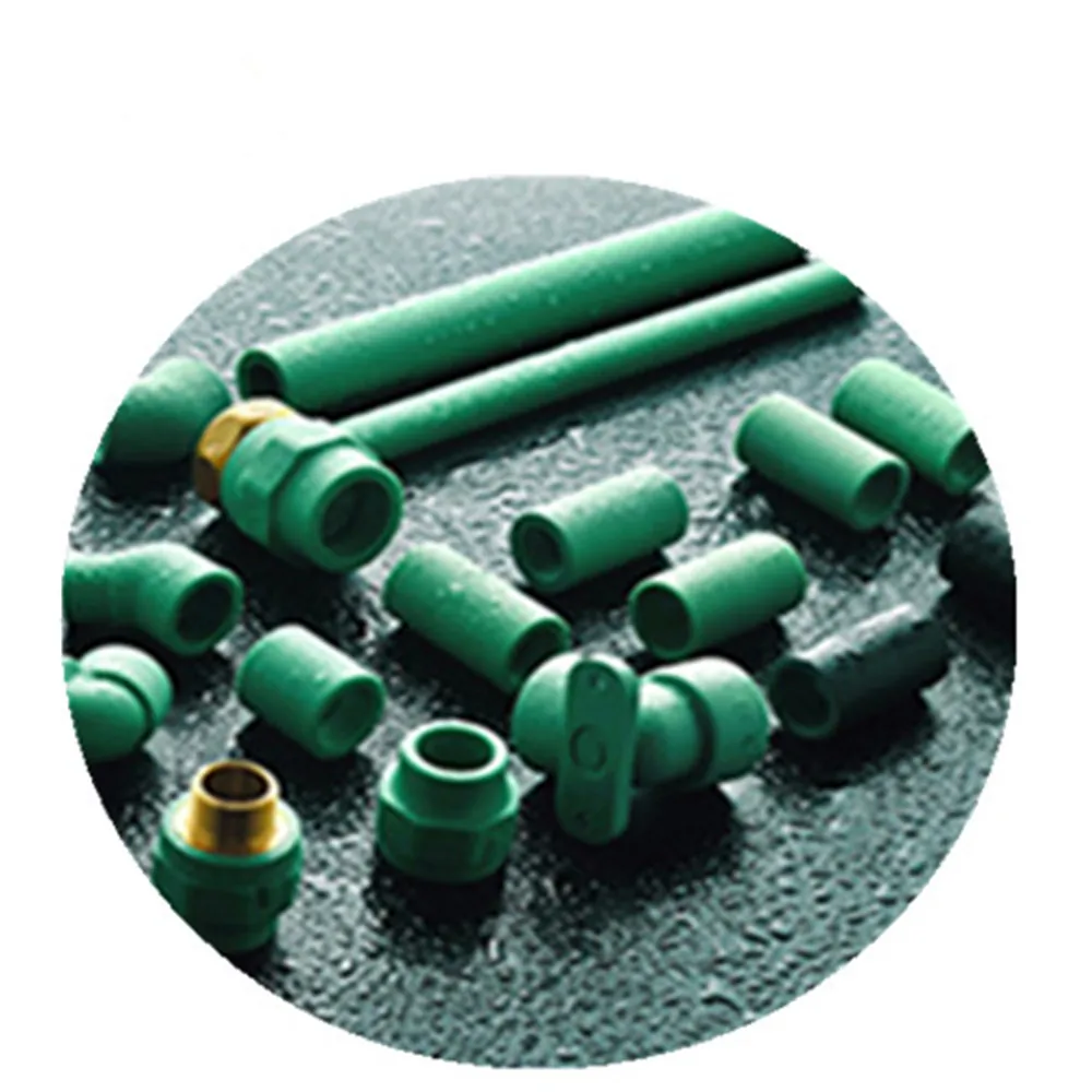 90mm green PPR polypropylene pipe and fittings price list