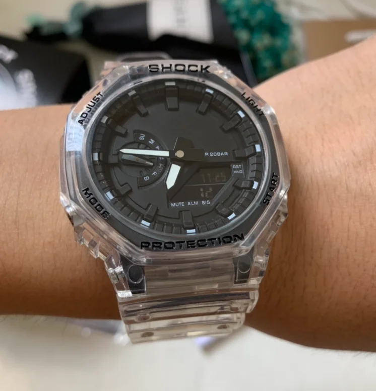 cheap price Wholesale Used hot sell smart watches sport watch for  G shock Digital Electronic Men G Style Sports  GA-2100 Luxury