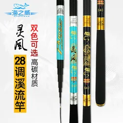 Super hard carbon fiber stream rod Short sections