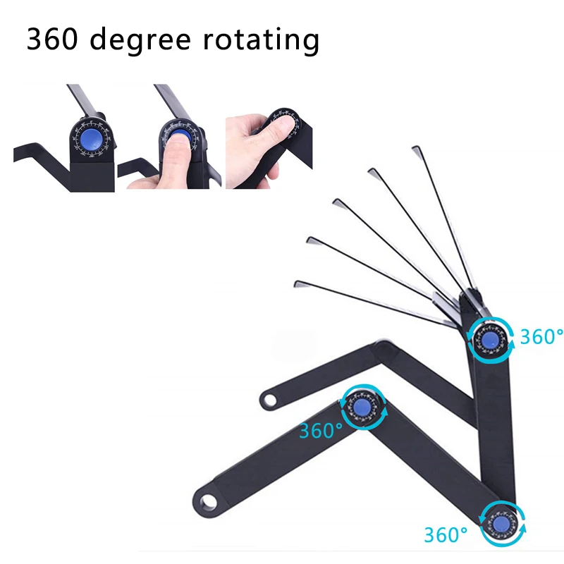 Foldable aluminum alloy angle adjustable dual fan laptop stand and with cooling