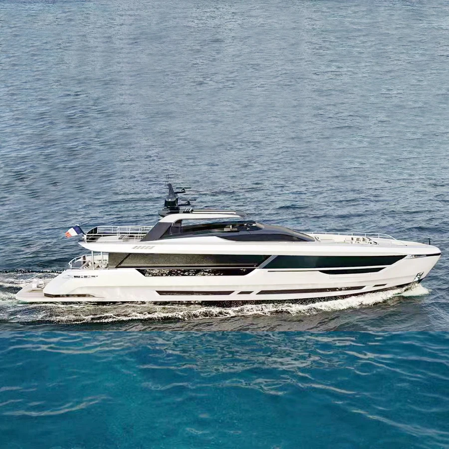 118ft super yatcht luxury boat yacht 36m motor yacht qingdao yacht industry